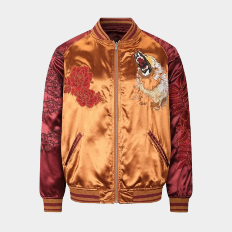 Veste Fleurie Wolf - Fleur de Nuit