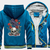 Veste Flower Bones Blue