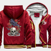 Veste Flower Bones Red