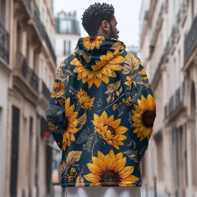 Blouson Fleuri Cannabis - Fleur de Nuit