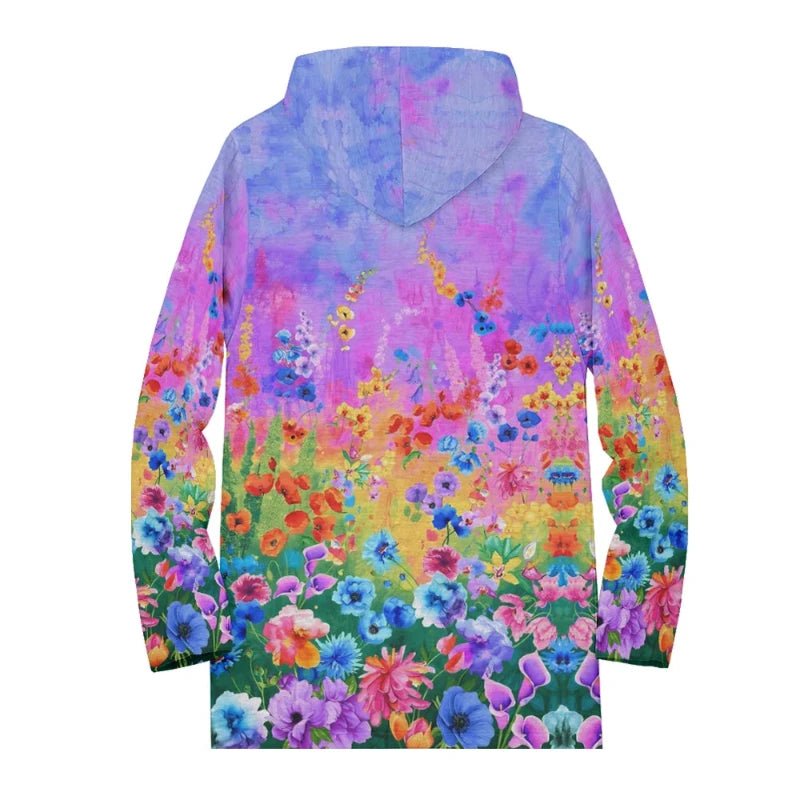 Blouson Fleuri Panama - Fleur de Nuit