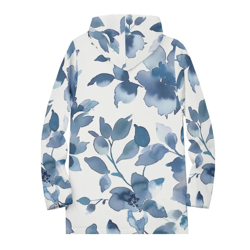 Blouson Fleuri Smoke - Fleur de Nuit