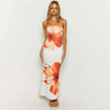 Robe Fleurie Longue - Fleur de Nuit