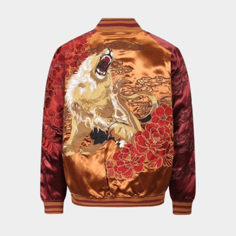 Veste Fleurie Wolf - Fleur de Nuit