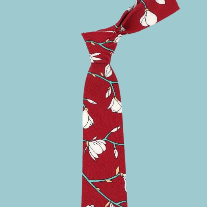 Cravate  Fleurie Muguet