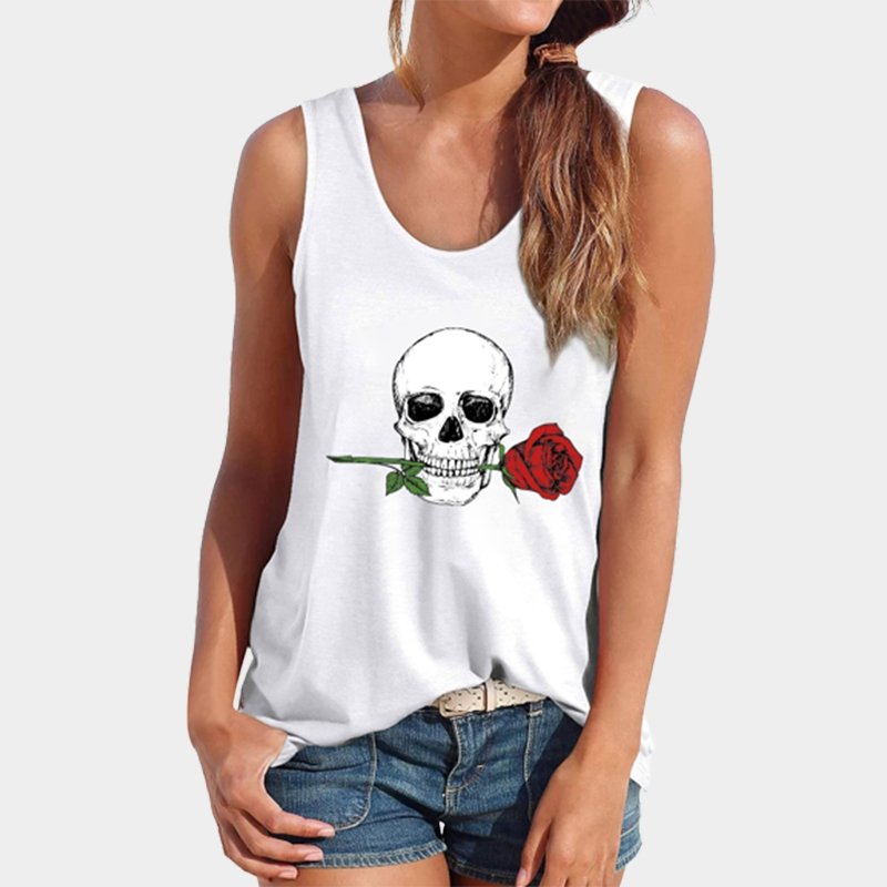 T-Shirt Fleur<br/> Rose Mortelle - Fleur de Nuit